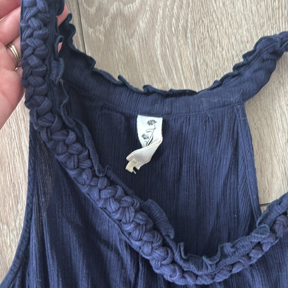 Braided Gauze Tank - Picture 3 of 4